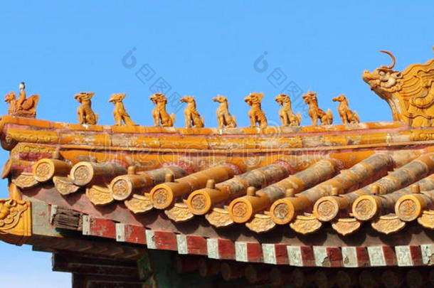 中国古建筑中的山脊兽