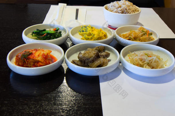 韩国料理中的应用程序