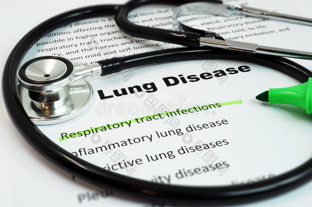 肺部疾病和呼吸道感染