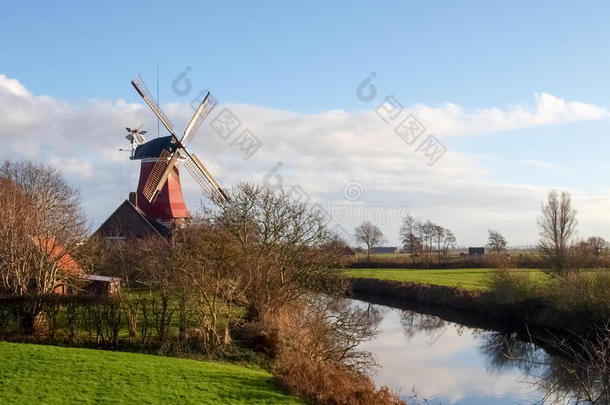 传统风车greetsiel