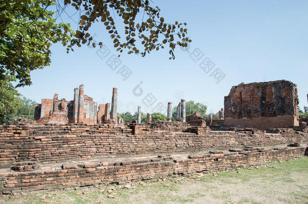 泰国大城府的佛寺寺