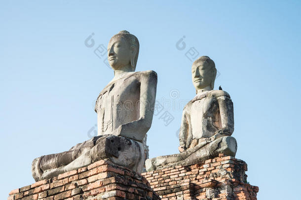 泰国大城府的wat chai watthanaram寺