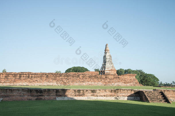 泰国大城府的wat chai watthanaram寺