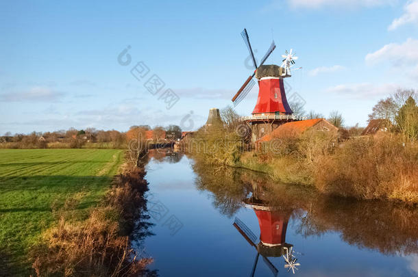 传统风车greetsiel