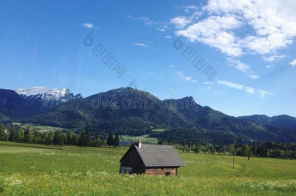奥地利克利斯基乡村房子风景