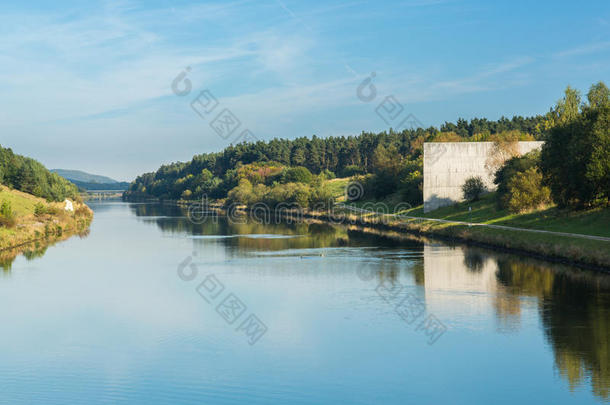 运河大陆的多瑙河分欧洲