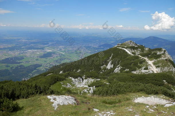 阿尔卑斯山奥地利欧洲徒步旅行徒步旅行者