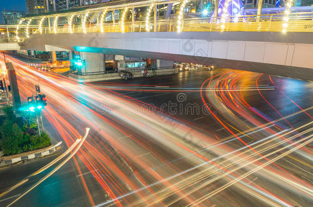 曼谷过马路交通