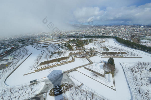 北海道哈科达特的高教阁