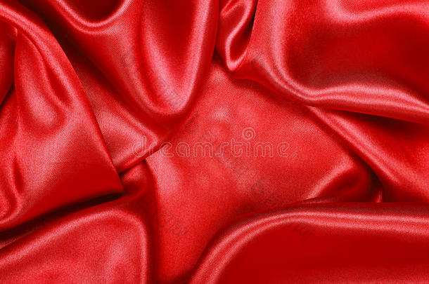 以柔滑典雅的红绸为底色