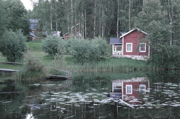 巴赫建筑小屋逃跑芬兰