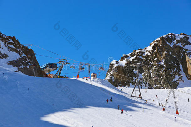 奥地利因斯布鲁克山地滑雪度假村