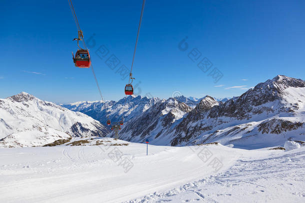 奥地利因斯布鲁克山地滑雪度假村