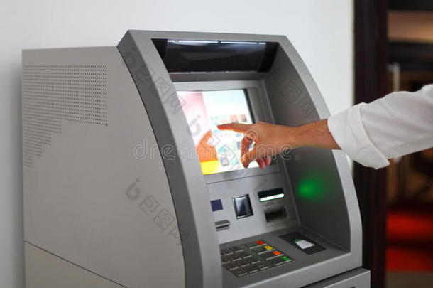 自动取款机自动化自动的银行银行业