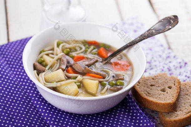 意大利面蔬菜汤