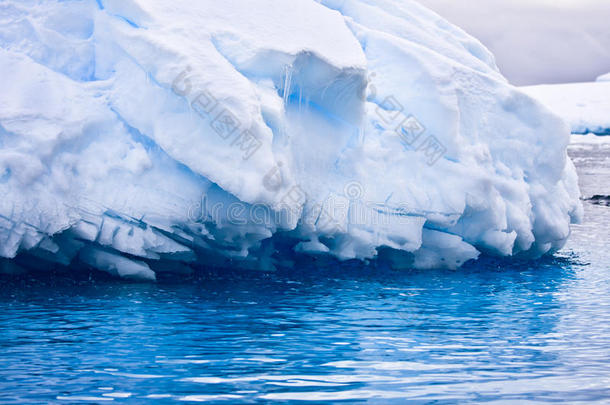 南极洲地区美女蓝色气候