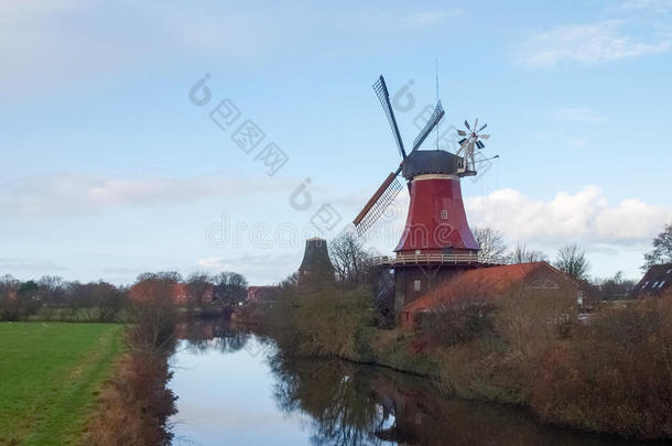 传统风车greetsiel