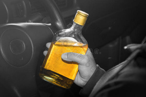 醉酒司机，社会问题概念。