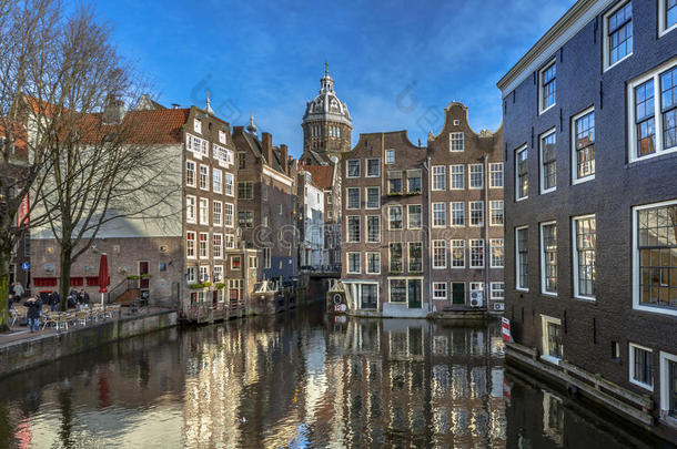 运河房屋Armbrug阿姆斯特丹