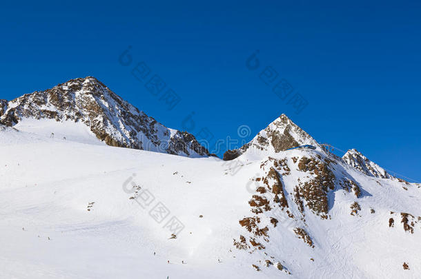 奥地利因斯布鲁克山地滑雪度假村