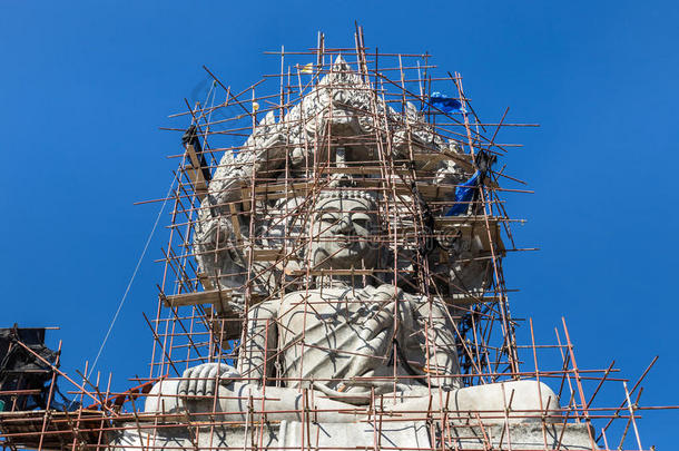 泰国寺庙正在建造<strong>大佛</strong>像