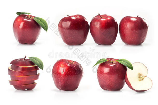 与<strong>红<strong>苹果水果</strong>复合