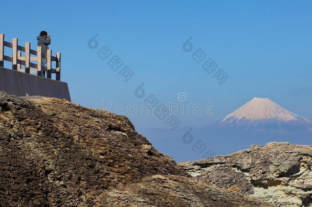 富士山与海