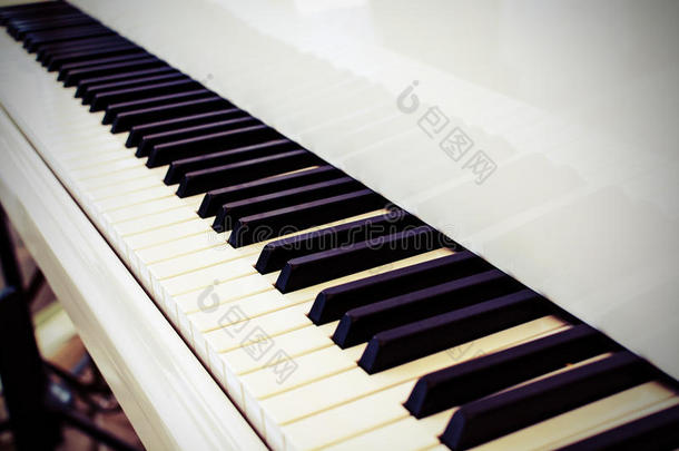 钢琴键