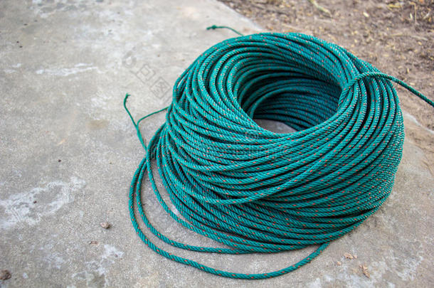 绿色<strong>尼龙</strong>绳，卷筒，线，绿线，绳子，<strong>尼龙</strong>。