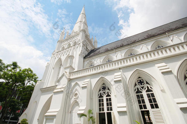 新加坡圣安德鲁大教堂，新加坡最大的大教堂