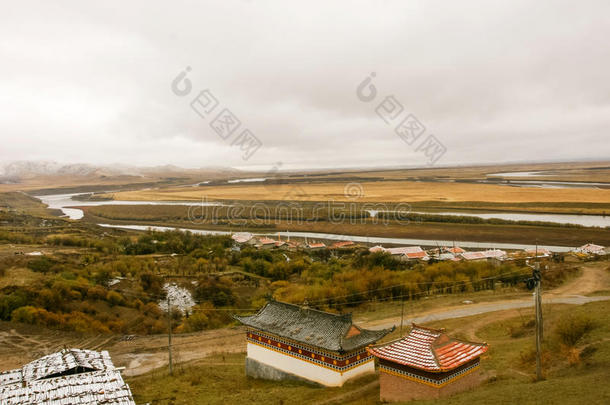 中国四川诺尔盖风景