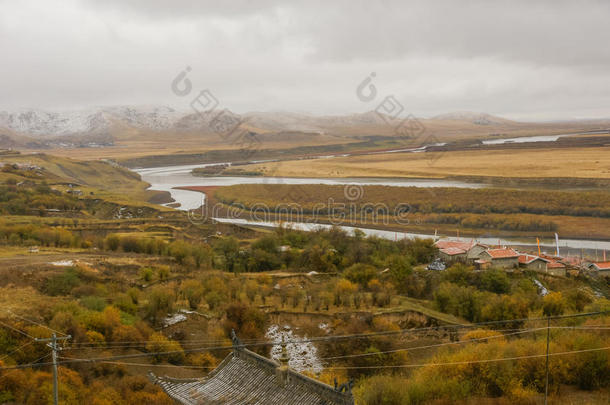 中国四川诺尔盖风景