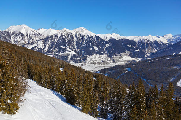 奥地利巴德加斯坦山地滑雪场