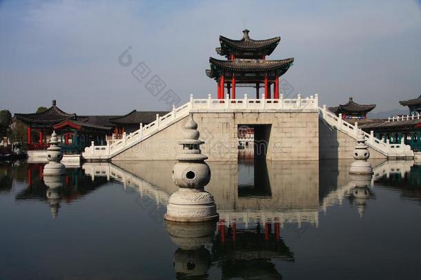 古代的建筑学亚洲桥建筑