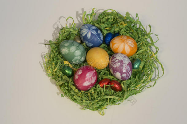 复活节篮子和复活节鸡蛋3