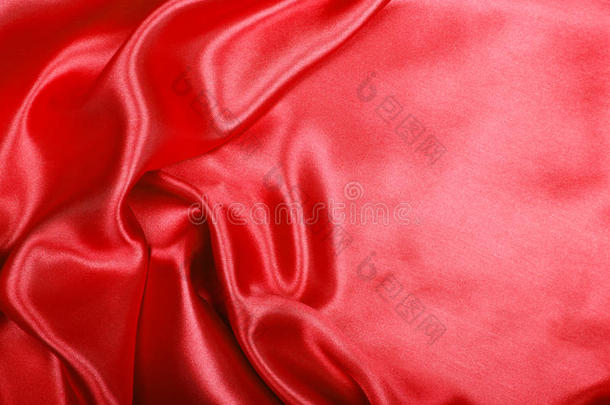 以柔滑典雅的红绸为底色