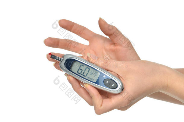 糖尿病患者手测血糖水平血试验