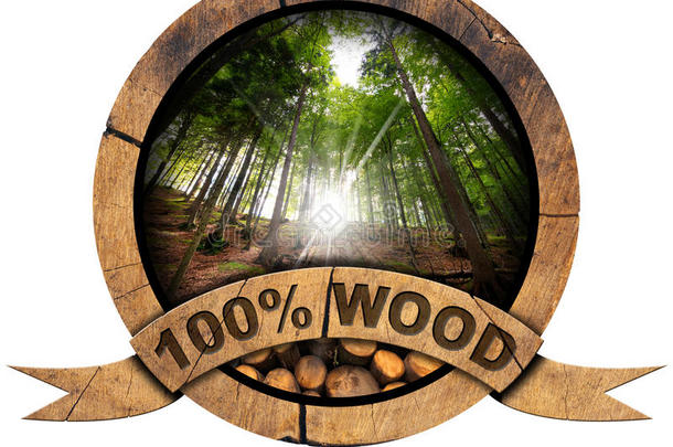 100%木质-木质图标