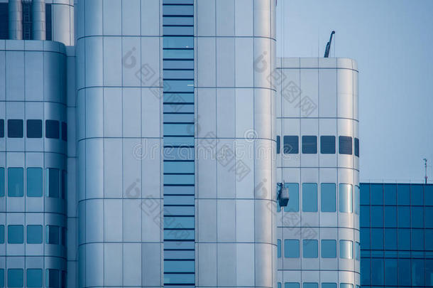 德国法兰克福摩天大楼的立面