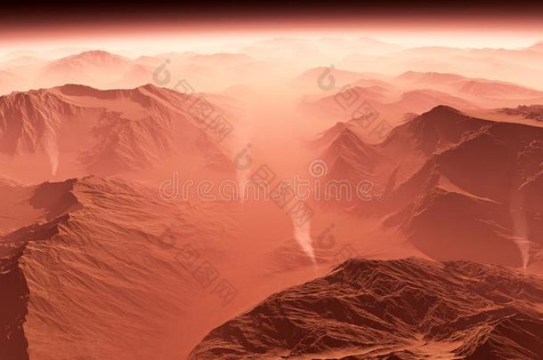 火星上的沙尘暴