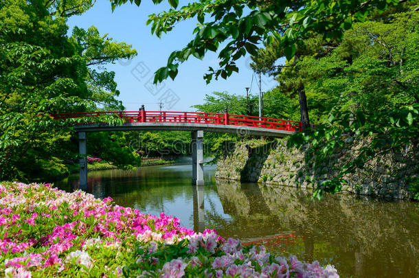 爱知县亚洲美丽的蓝色桥