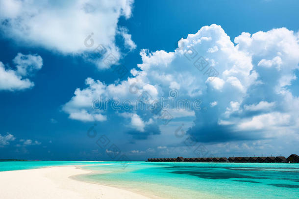 马尔代夫美丽的沙滩