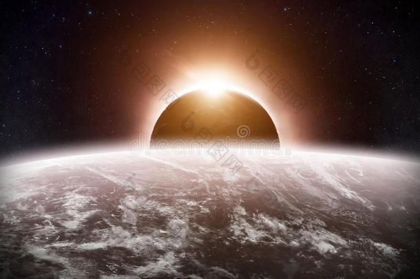地球上的日食