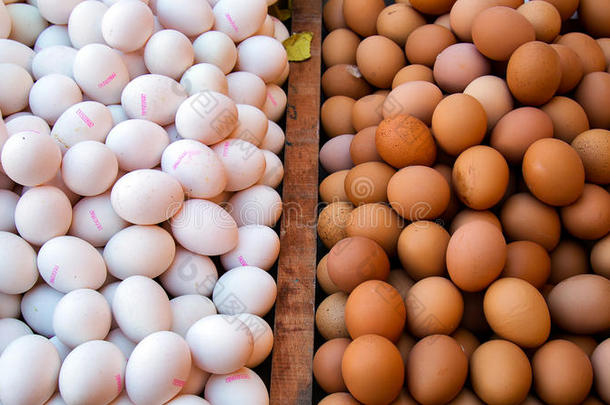 公开市场集市上的鸡蛋