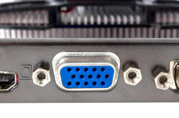 电子采集-VGA视频卡连接器