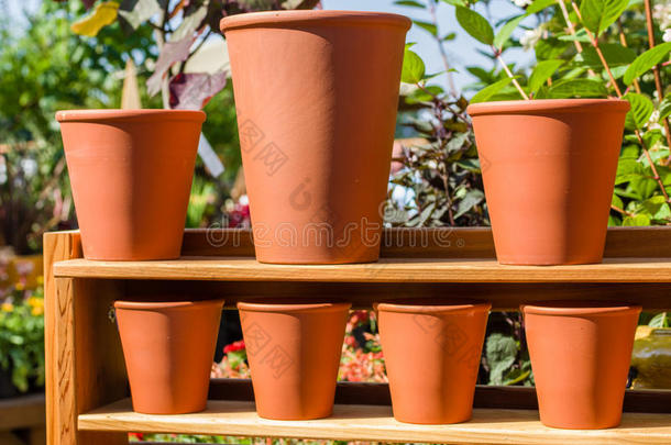 农业棕色的黏土容器陶器