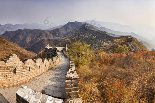 中国长城地平线全景