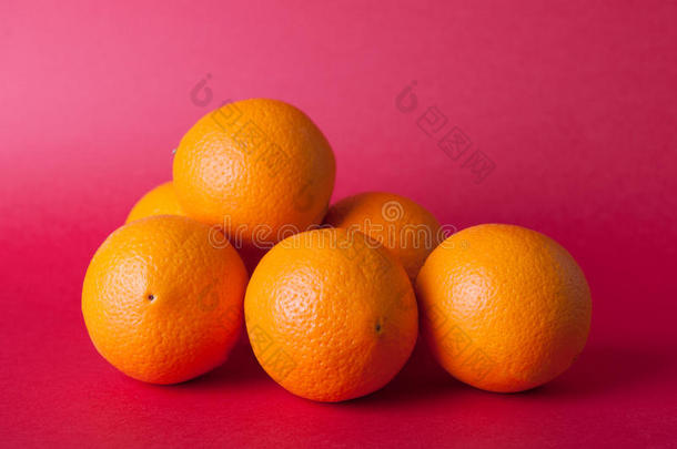 背景碗柑橘颜色彩色的