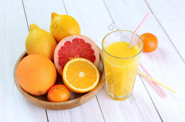 柑橘类水果-<strong>橘子</strong>、柠檬、<strong>橘子</strong>、柚子和一克