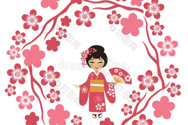 日本的樱花节和欣赏樱花